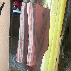 Coral Tube Top Bodysuit